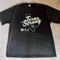 New A4 Custom TEXAS STRONG Size XXL Unisex T-Shirt