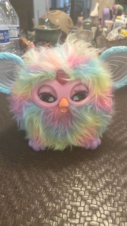 Rainbow Furby works