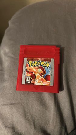 Pokémon Red Version Game Boy Cartridge New Battery