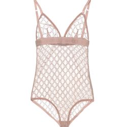 GG tulle bodysuit