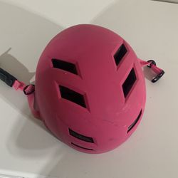 Pink Girls Bike Helmet 