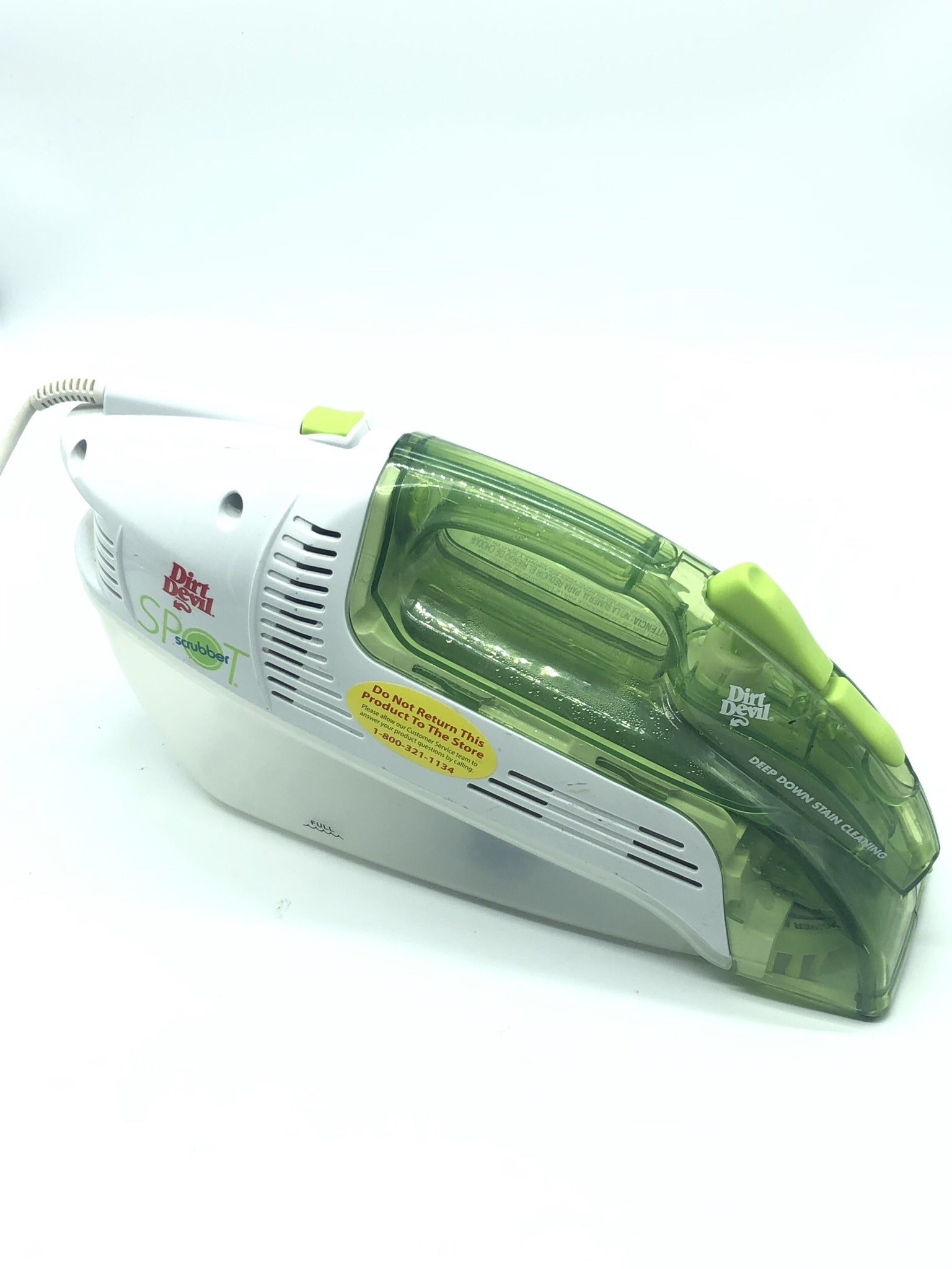 Dirt Devil Spot Scrubber Vacuum - Green - Deep Cleaning-Working