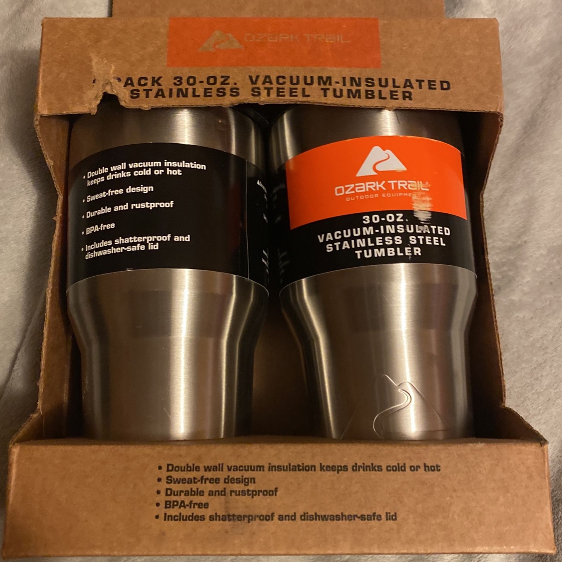 Double Wall Vacuum Insulated Stainless Steel Tumbler Coffee Cups