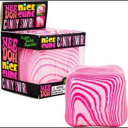 Nee Doh Candy Swirl Cube