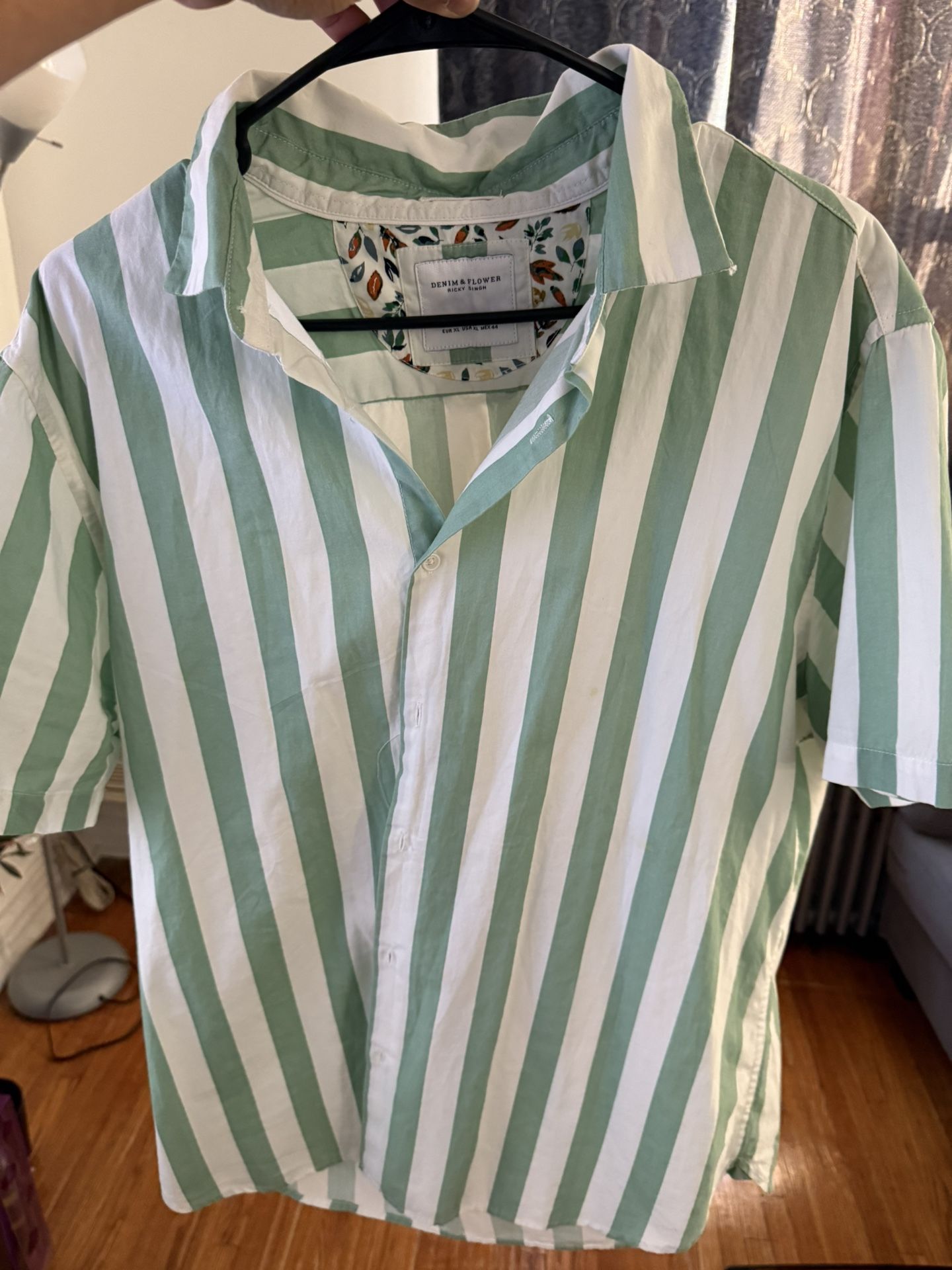 Men’s Button Down And Crewneck