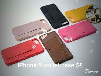 New iphone 6 /6S card wallet case