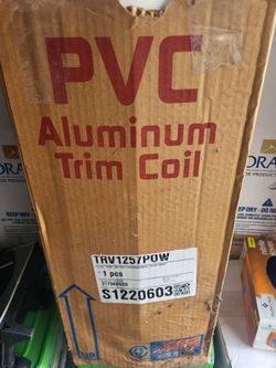 New Aluminum coil colonial white