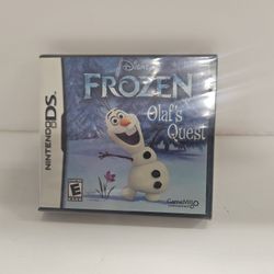 New Disney Frozen Olaf's Quest Nintendo Ds 