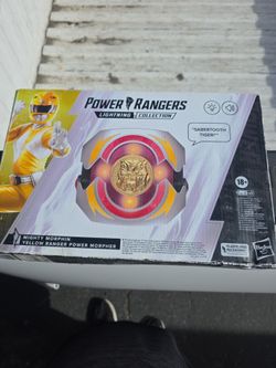 Power rangers lightning collection yellow ranger