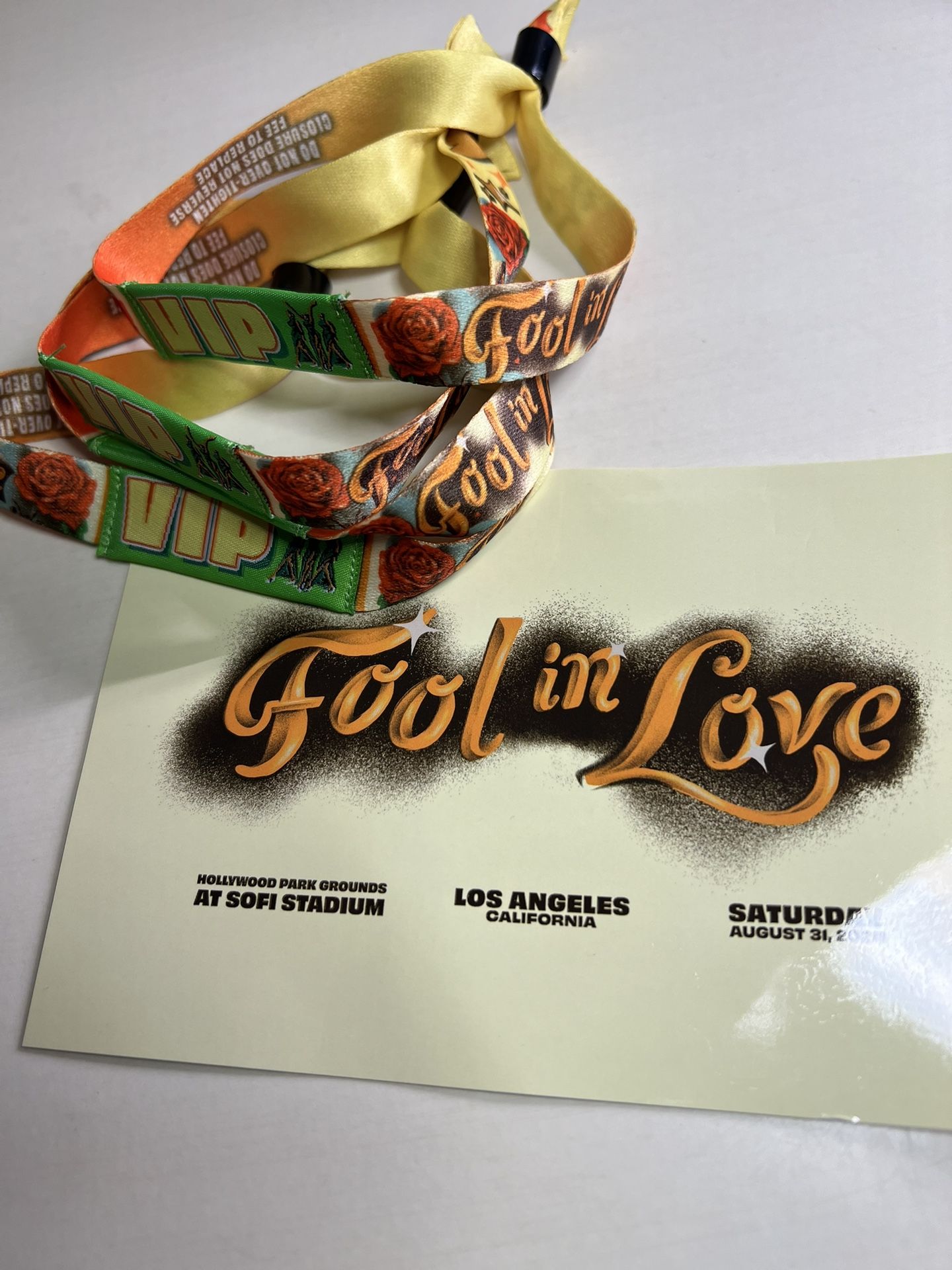 2 VIP Fool In love Event