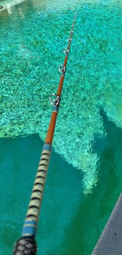 Calstar Custom 196-7, Saltwater Fishing  Rod, E-glass Deckhand Style