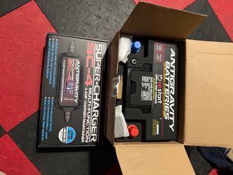 new antigravity lithium ion restart jump start battery with charger