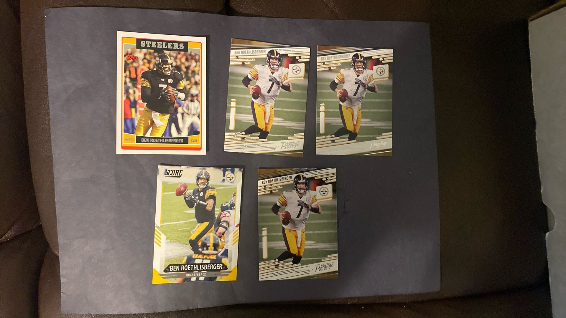 Ben Roethlisberger 5 Card Lot