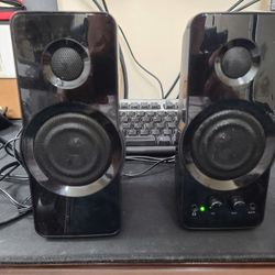 Blackweb wired computer speakers 3.5mm Aux Input