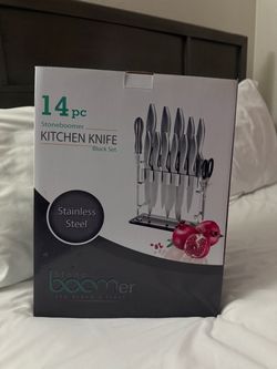 Knife Block Set - 14 Piece Set