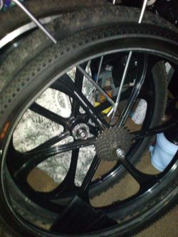 26 inch rims with tire
