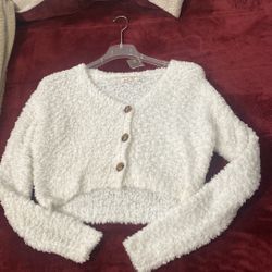 Crop Top Cozy Sweater 