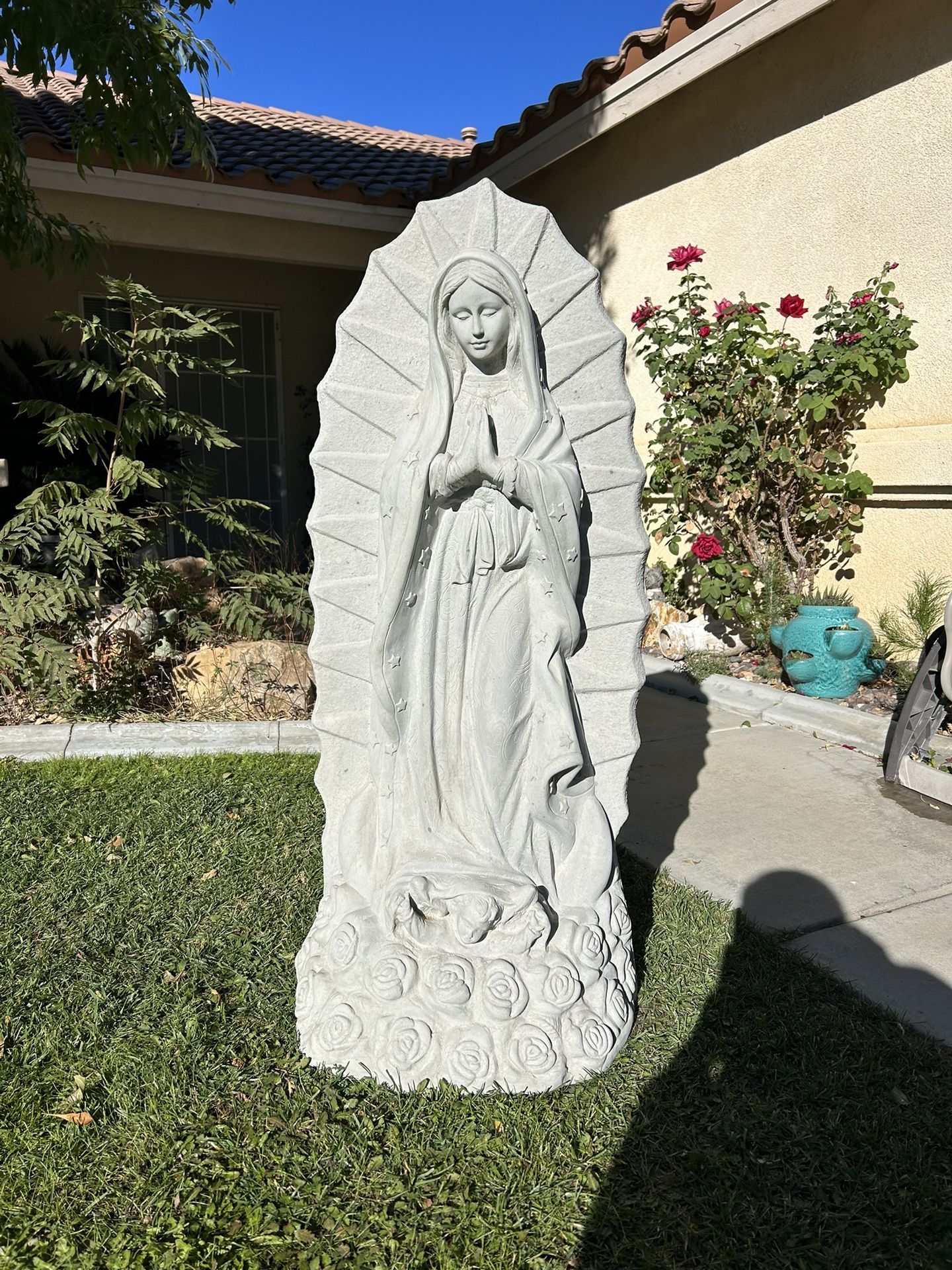 New Virgin Made Out Of Cement