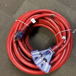 75 Ft 10 Gauge Outdoor Extension Cord, Heavy Duty
