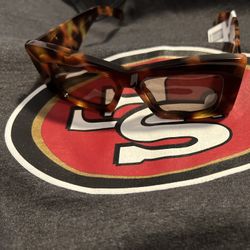 GG1842S Havana Butterfly Sunglasses