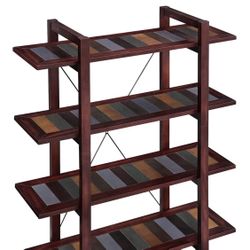 VASAGLE Bookshelf, 4-Tier Bookcase