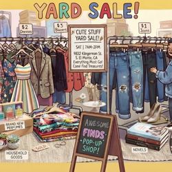 Sat Only Big Annual Family Yard Sale