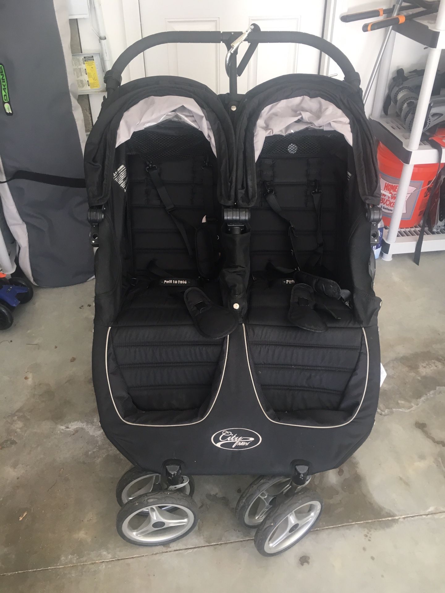 City Mini double stroller - Black