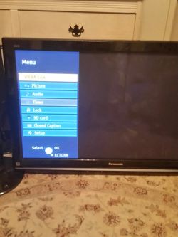 42 inch Panasonic plasma HDTV