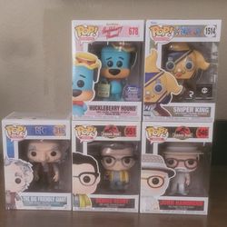 Different Funko Pops 
