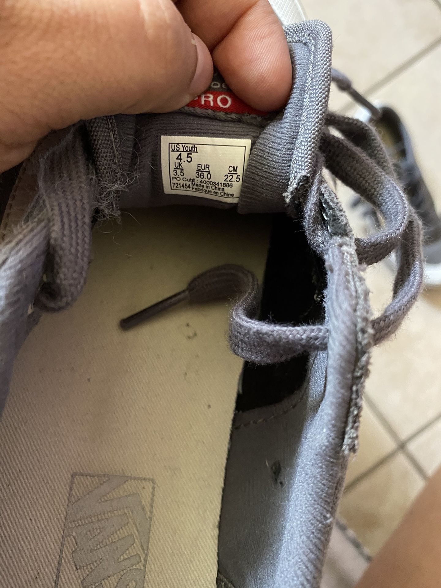 Vans Size 4.5