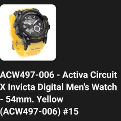 Invicta Activa Circuit 54mm