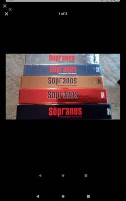 Sopranos season 1 to 5 DVD sets lot (North Arlington)(READ BEFORE MESSAGE)