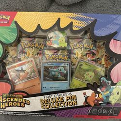 Pokémon deluxe pin collection