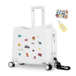 Advwin Kids’ Ride-On Suitcase with Password Lock