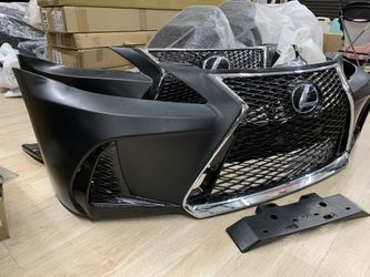 G-PLUS Front Bumper Conversion Kit For 2006-2013 Lexus IS250/IS350 To 2021+ F-Sport Style-367843