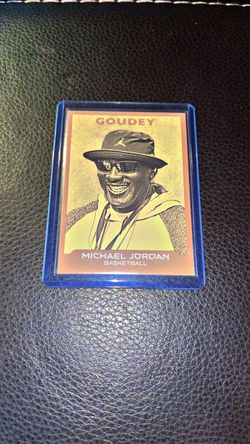 Michael Jordan Upper Deck 2026 Goodwin Champions Goudey Basketball Card G-23 Insert Card