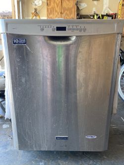 Maytag dishwasher. Needs work