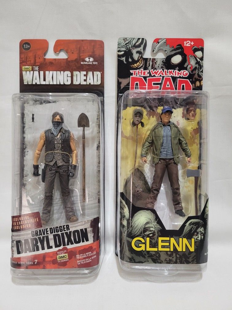 The Walking Dead Glenn and Daryl Figure