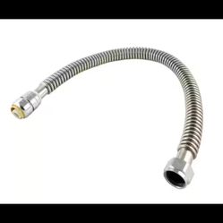 SharkBite 1" PTC x 1" FIP x 24" Corrugated Stainless Steel Water Connector