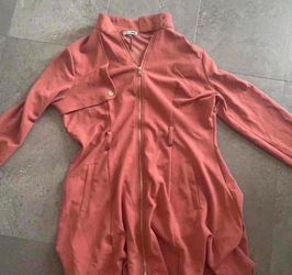Women Zipup pink dress