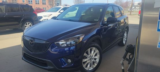 Mazda CX-5 SUV in Deep Blue