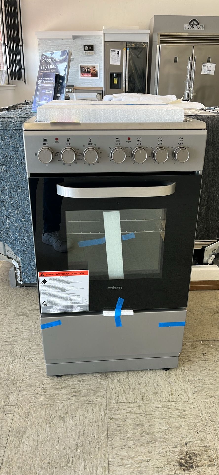 New 24” Electric Range - Financing Available