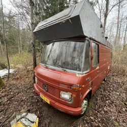 Mb Diesel Camper Rough, Rusty, As-is Camper Van