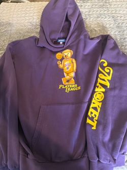 Authentic MARKET Players League Bear Graphic Hoodie