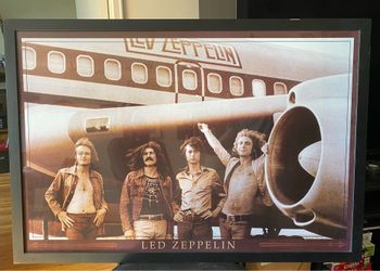 Led Zeppelin Framed Band Poster