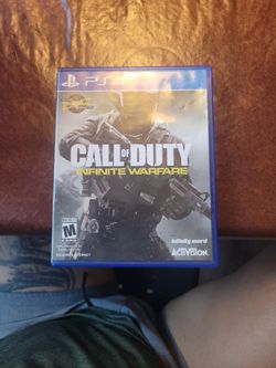 PS4 Call Of Duty Infinitr Warfare