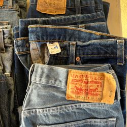 Men’s Levi 501S,(contact info removed)02 5 41S 50 One XX And A Black Pair Of Dockers