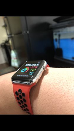 Apple Watch like new series 3 stainless steel gps+LTE