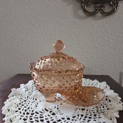 Depression Glass Pink Boot 