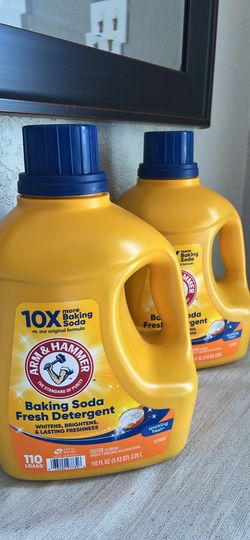 Arm & hammer detergent $12